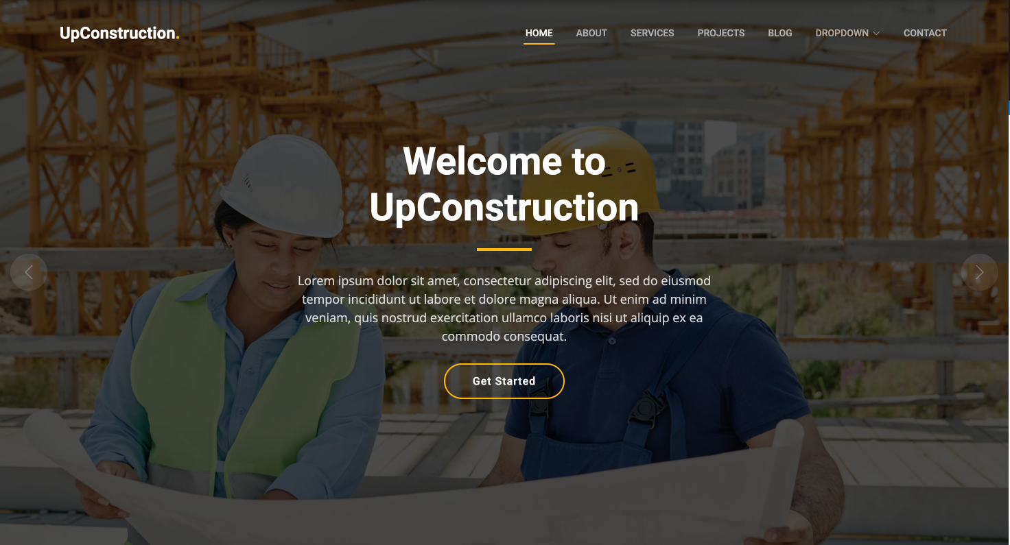 モダン建築テンプレート